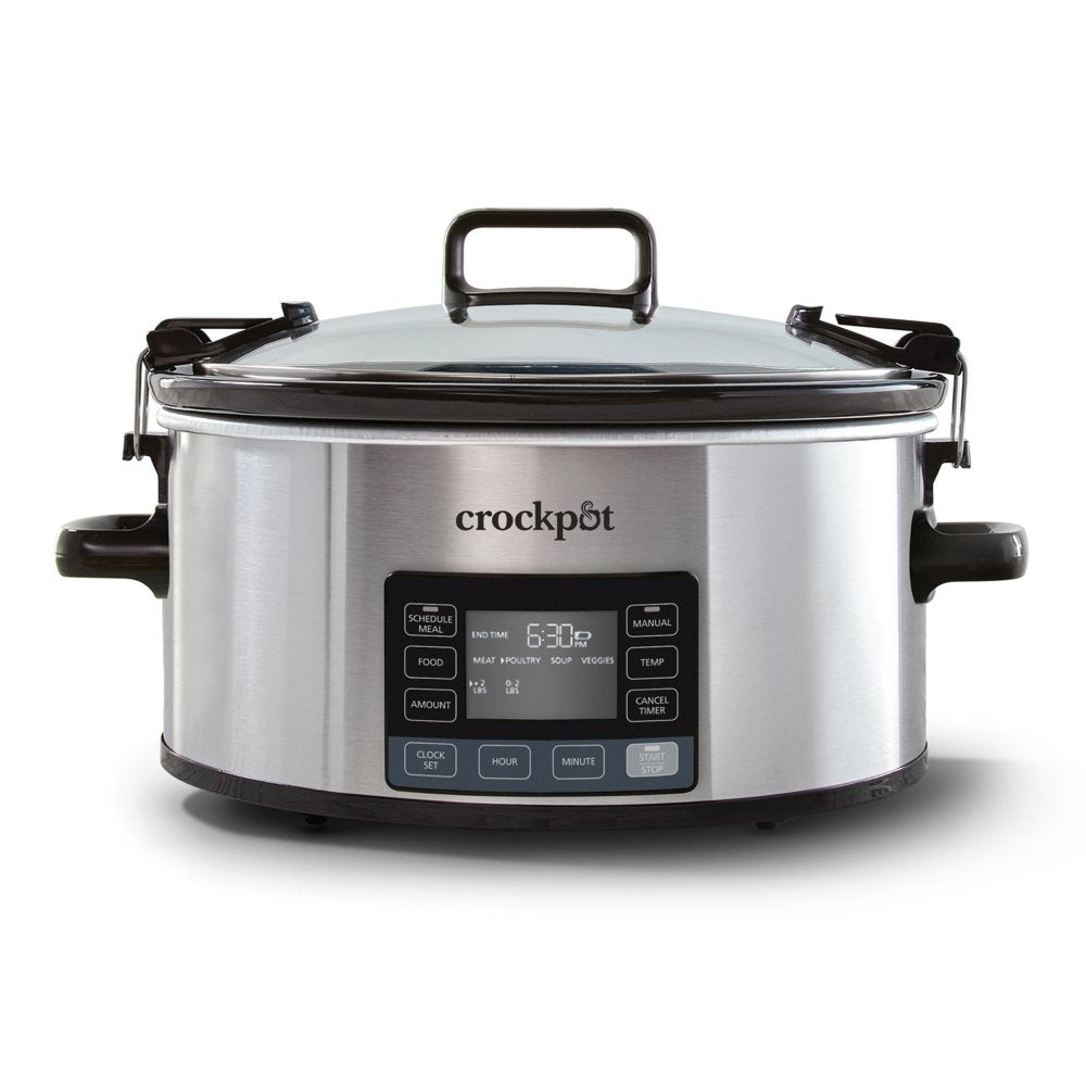 crock-pot-programmable-7-quart-mytime-cook-and-carry-slow-cooker-stainless-steel-k0 DC-32618-Crockpot-7qt-MyTime-CookCarry-ATFDC-32618-Crockpot-7qt-MyTime-CookCarry-ATF-01